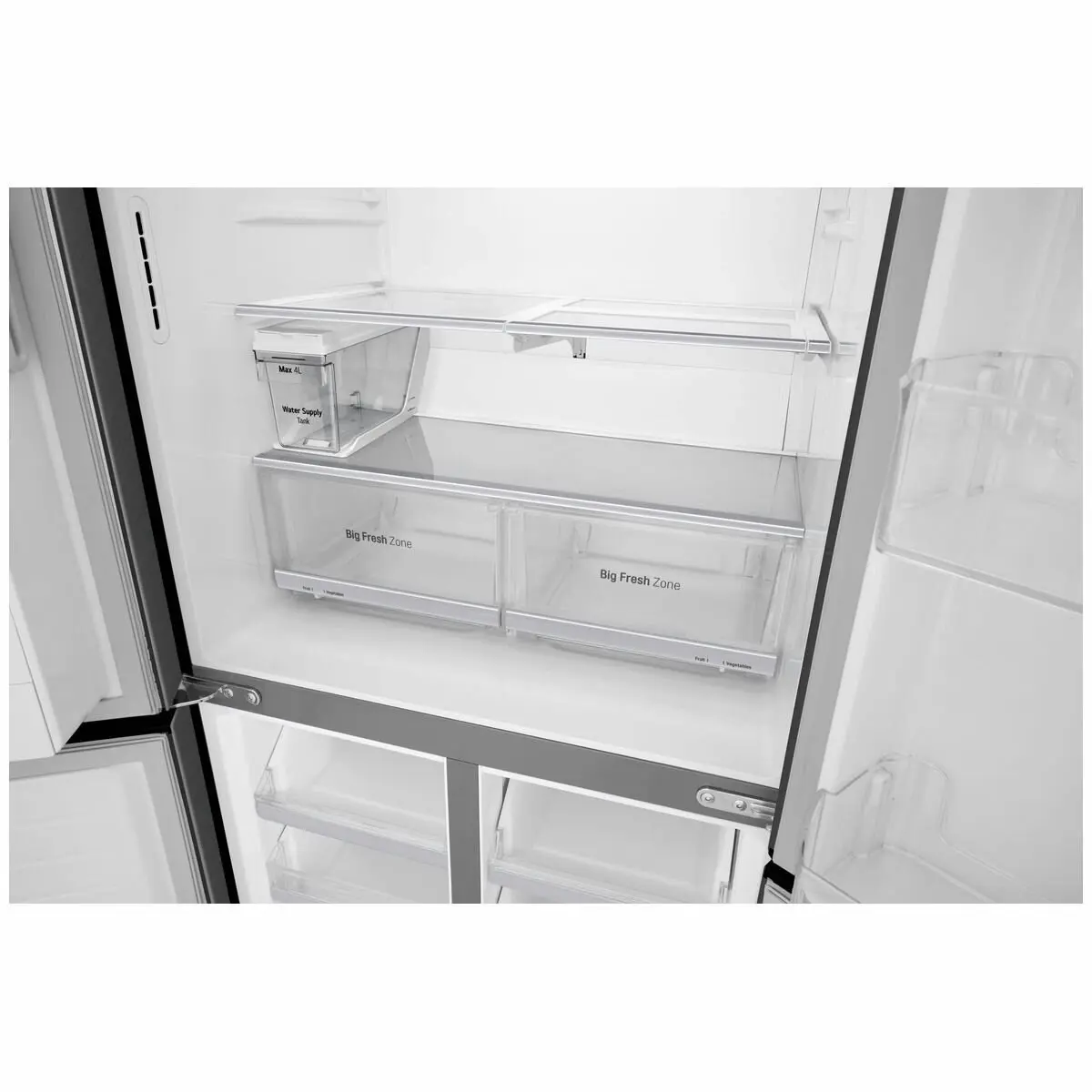 LG 506L Slim French Door Fridge Non Plumbed Ice & Water Dispenser