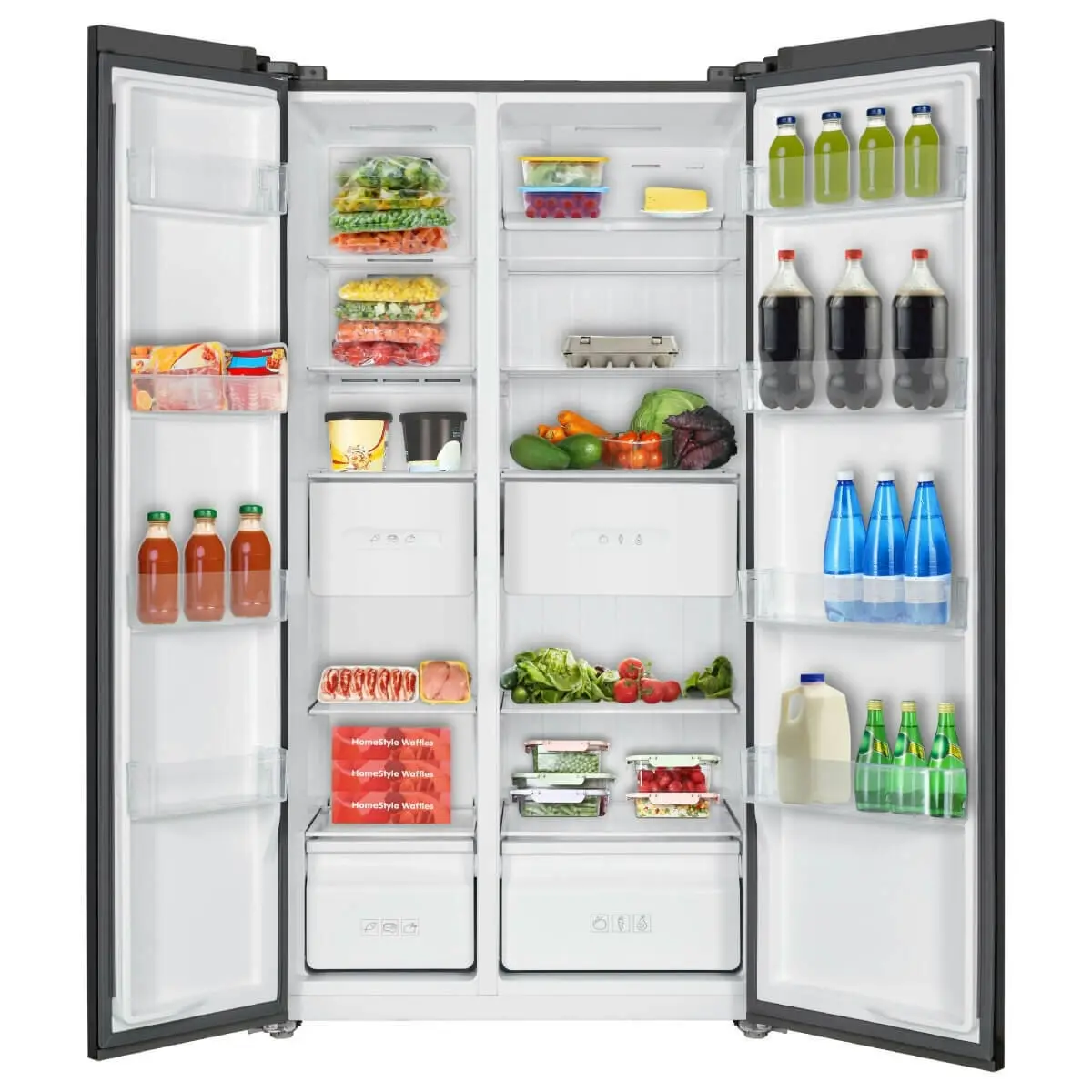 TCL 505L Side By Side Fridge