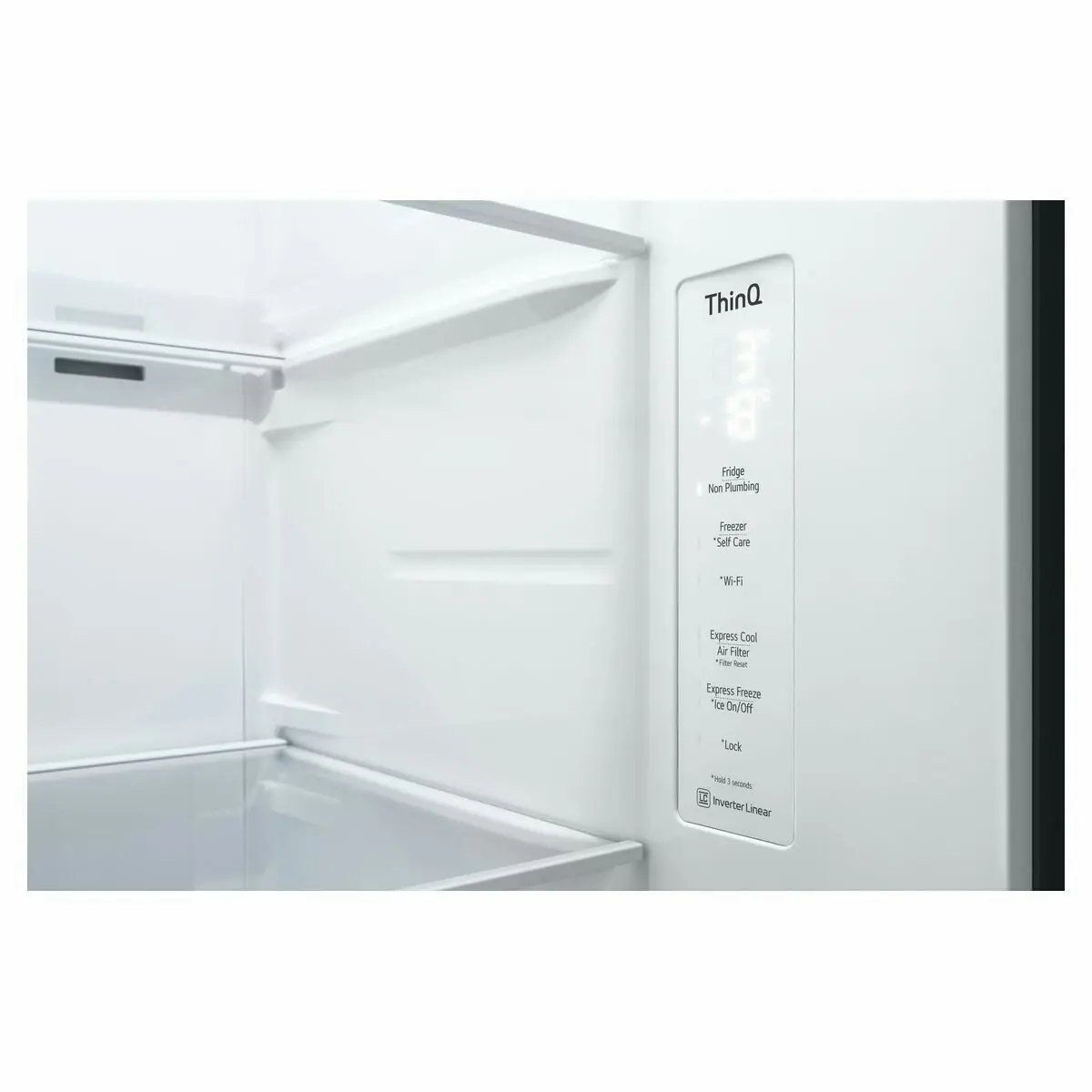 LG 635L Side by Side Frost Free Non Plumbed Fridge