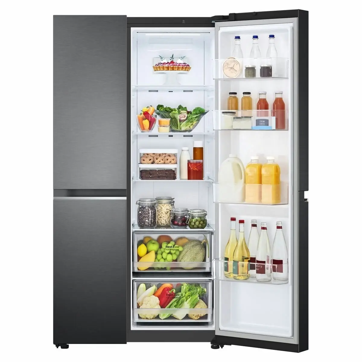 LG 655L Side by Side Fridge