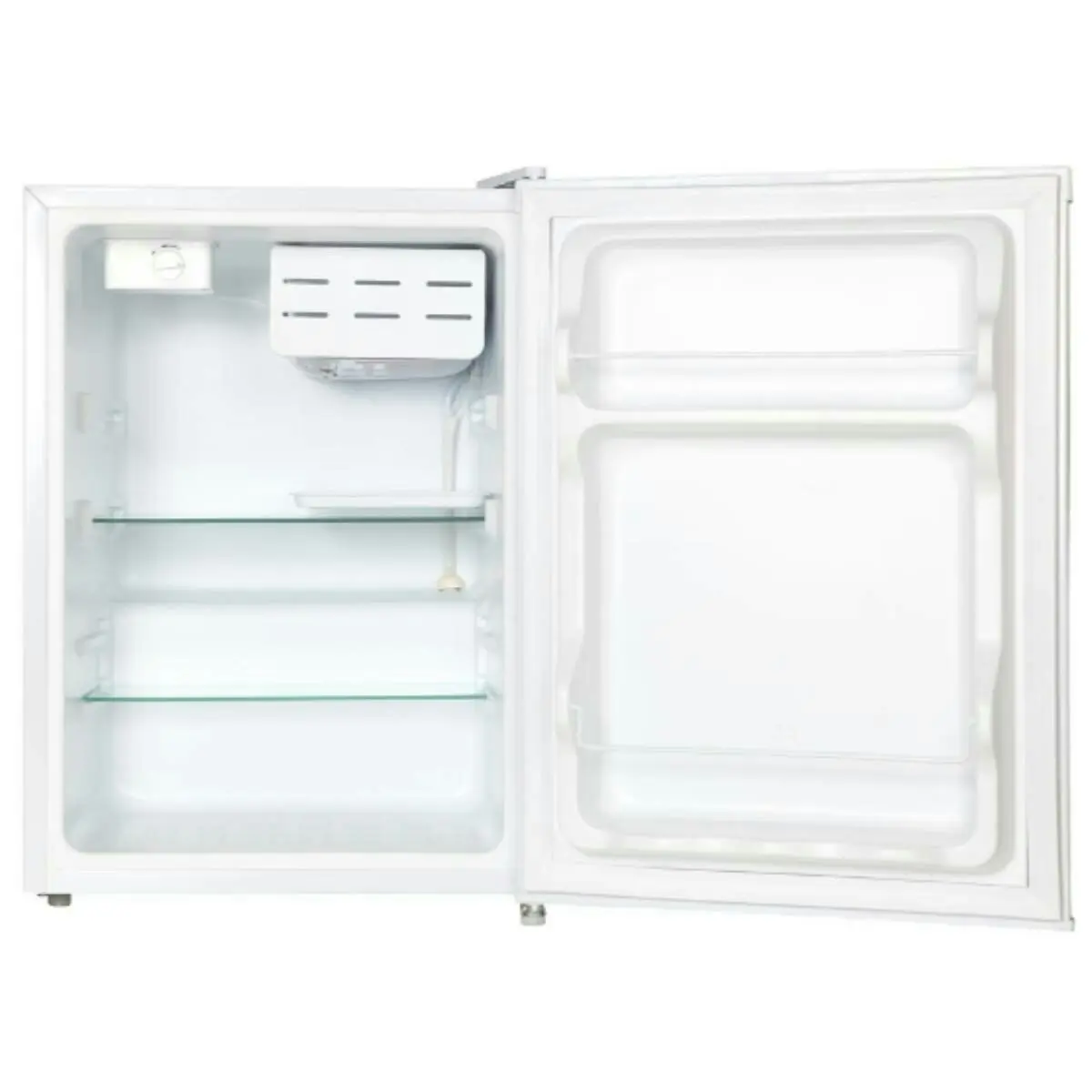 Husky 69L White Bar Fridge Solid Door with Freezer