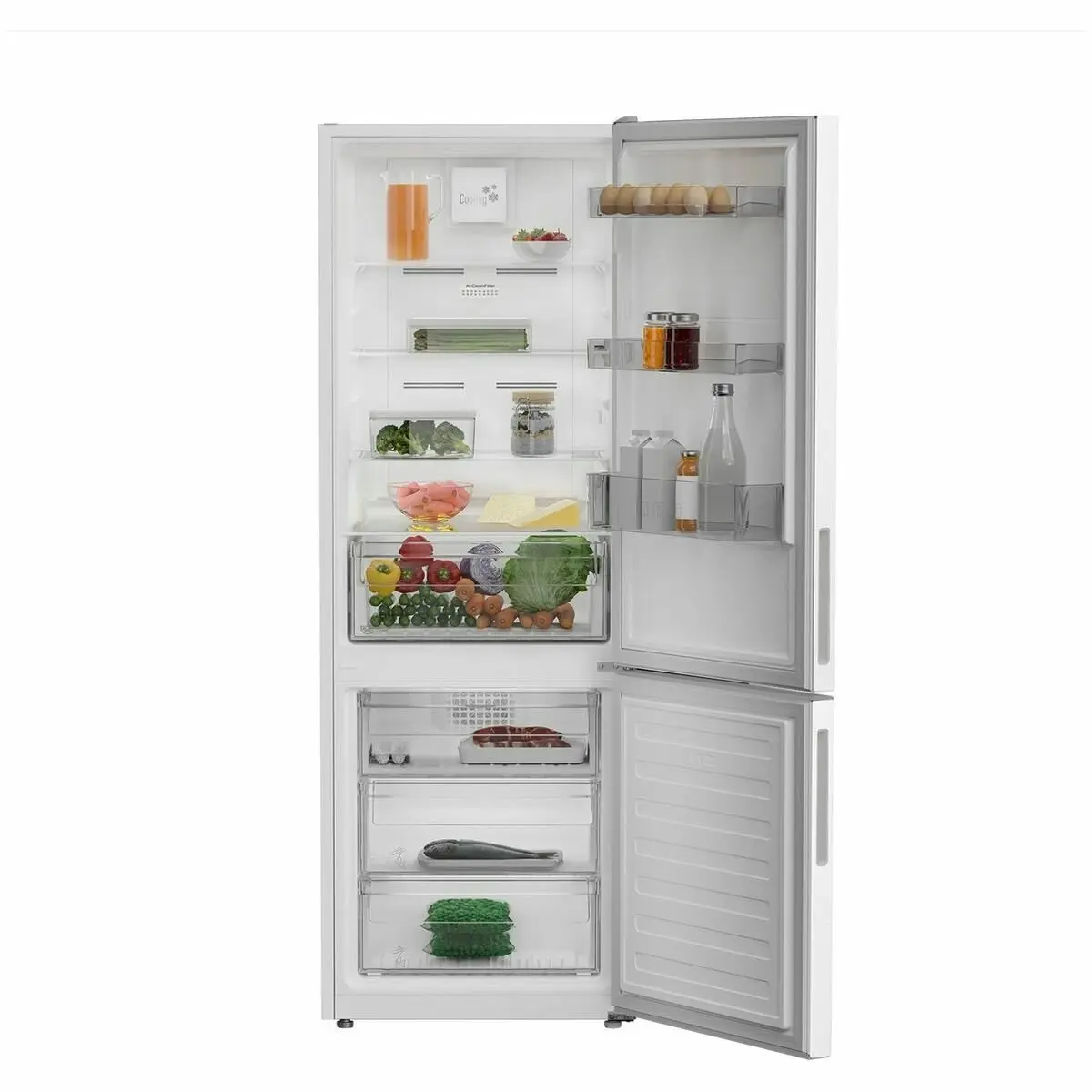 Altus 323L Bottom Mount Frost Free Fridge/Freezer White