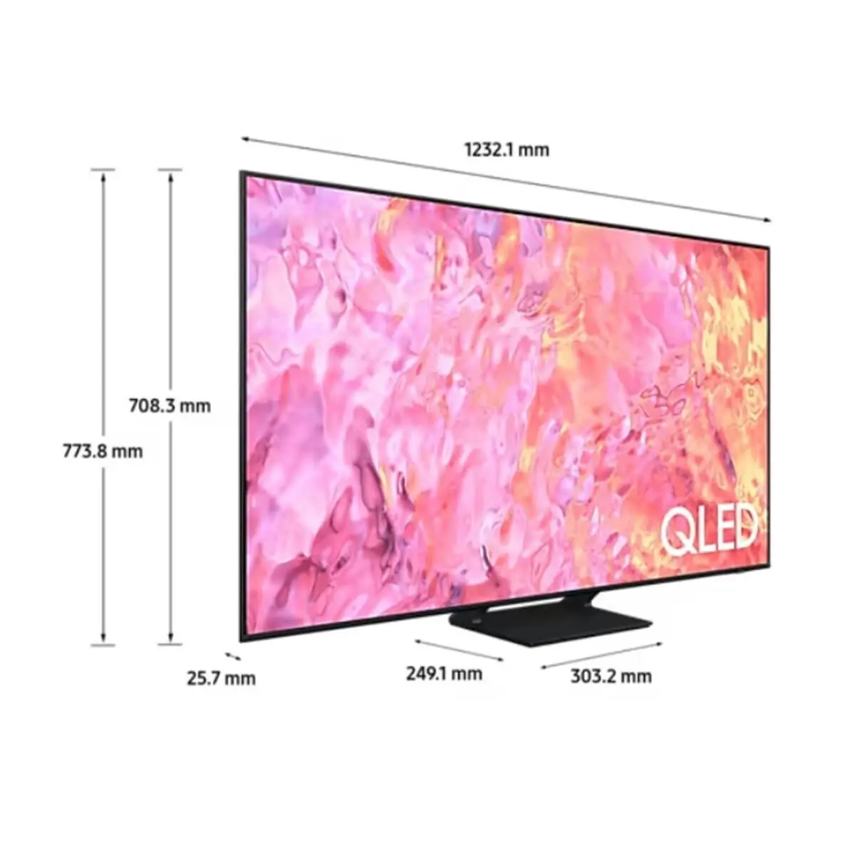 Samsung 55 Inch Q60C QLED 4K Smart TV