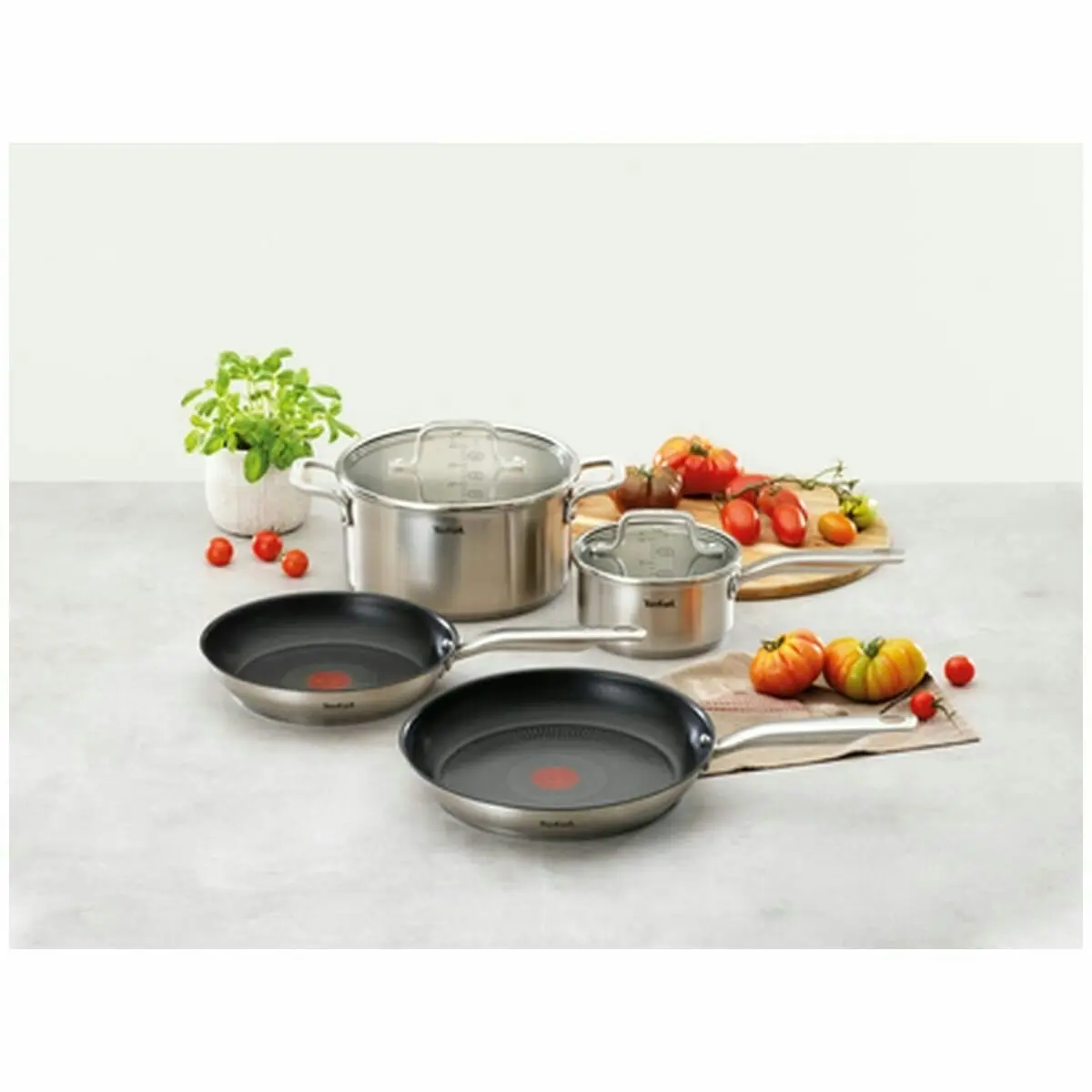 Tefal 24cm Virtuoso Stainless Steel Induction Stewpot