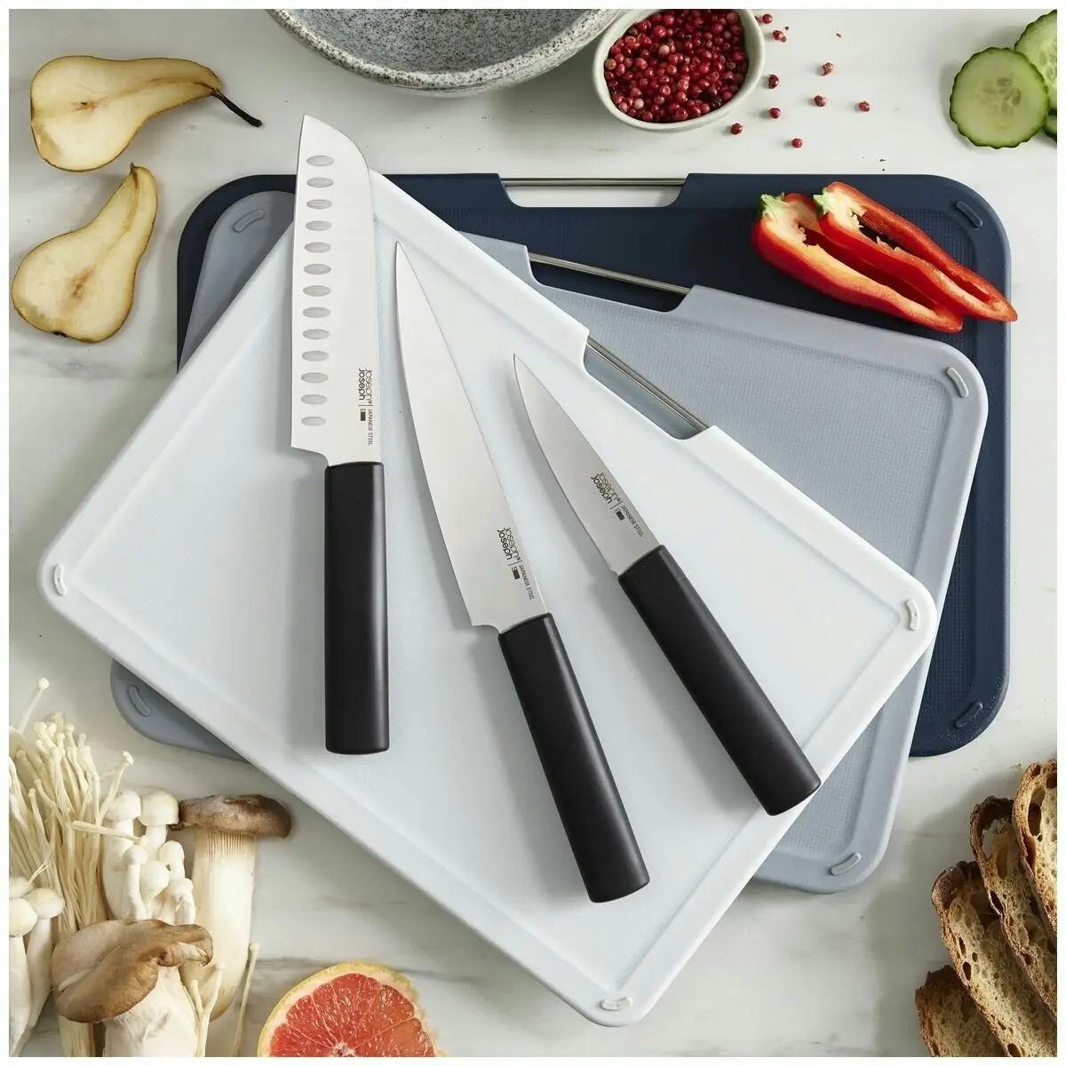 Joseph Joseph Nest Knife and Chopping Board Set