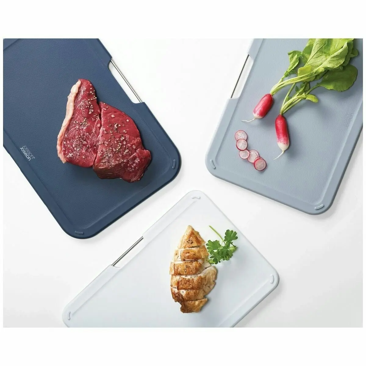 Joseph Joseph Nest Large Three-piece Chopping Board Set