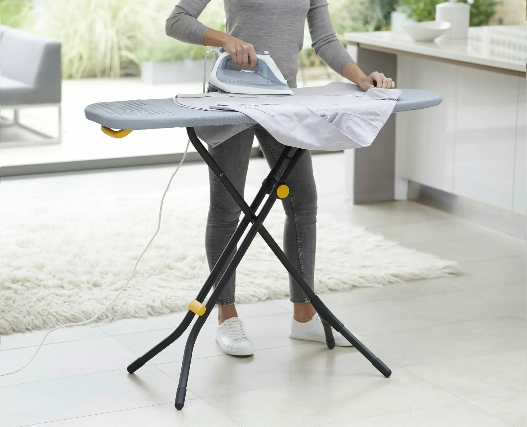 Joseph Joseph Glide Easy-Store Black Ironing Board