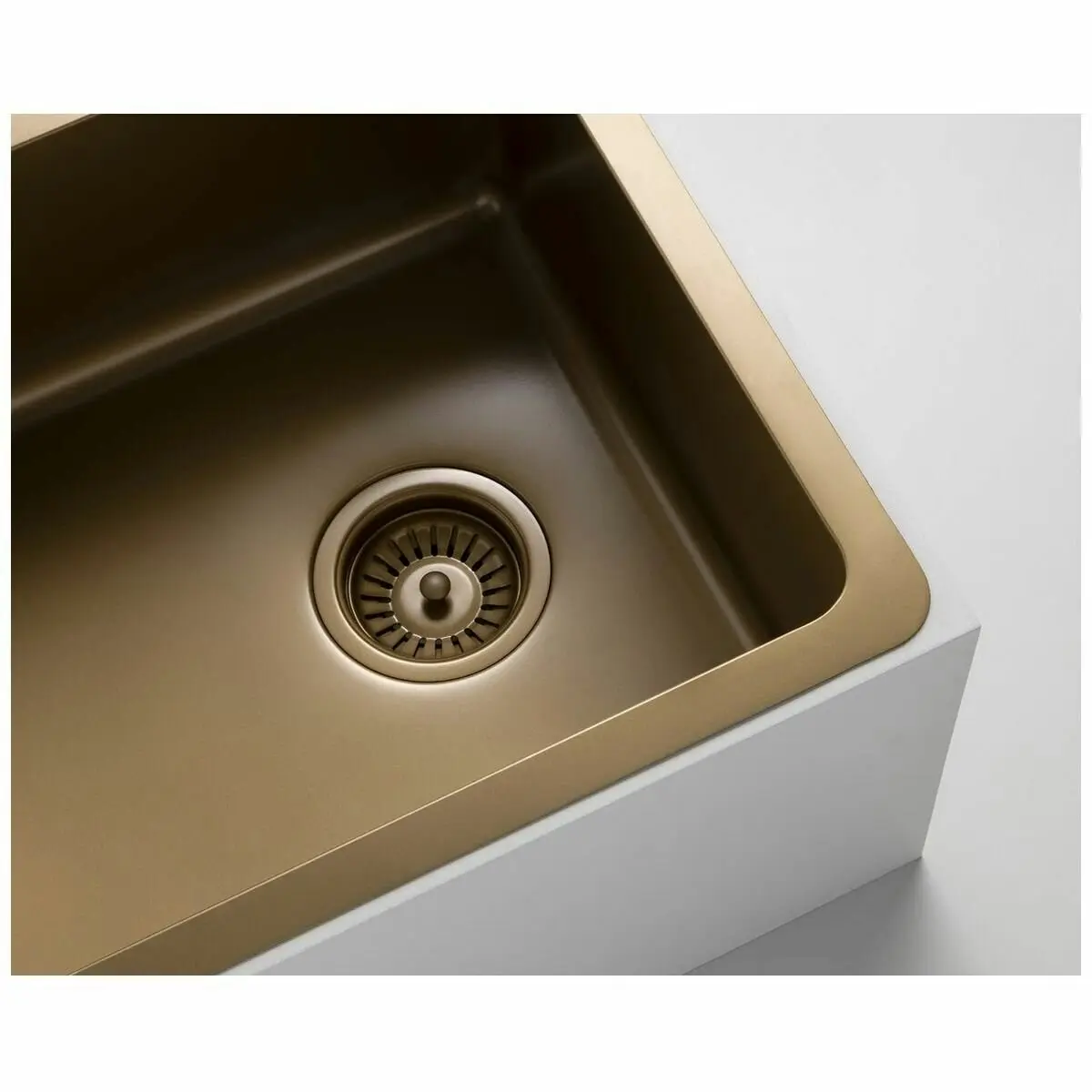 Titan Small and Medium Bowl Sink Pearl Gold