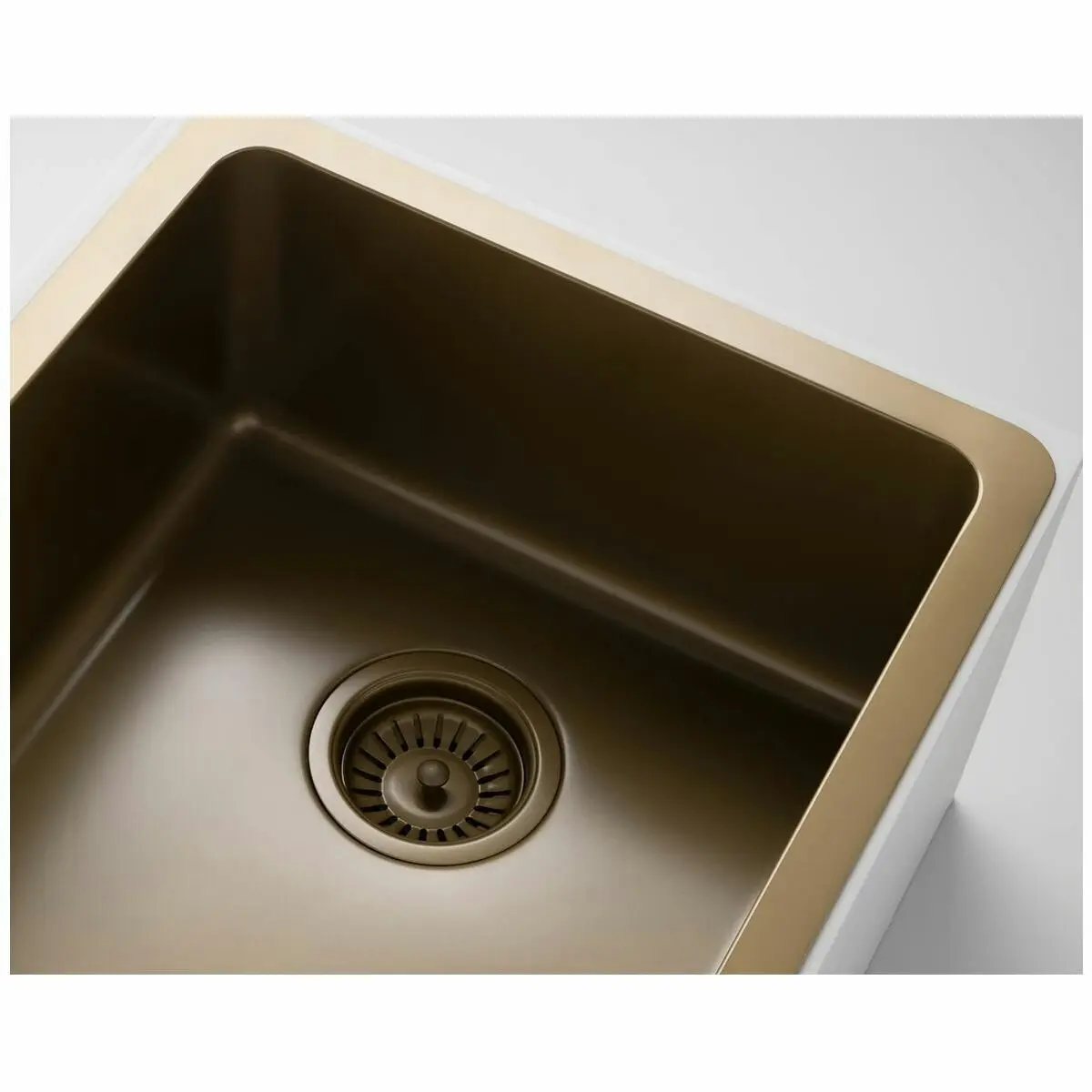 Titan Small and Medium Bowl Sink Pearl Gold