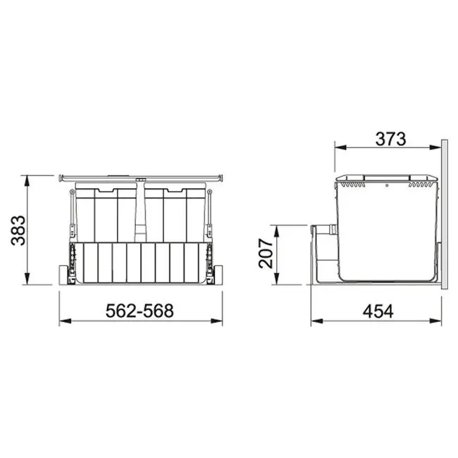 Franke Sorter Series 300 Waste Management