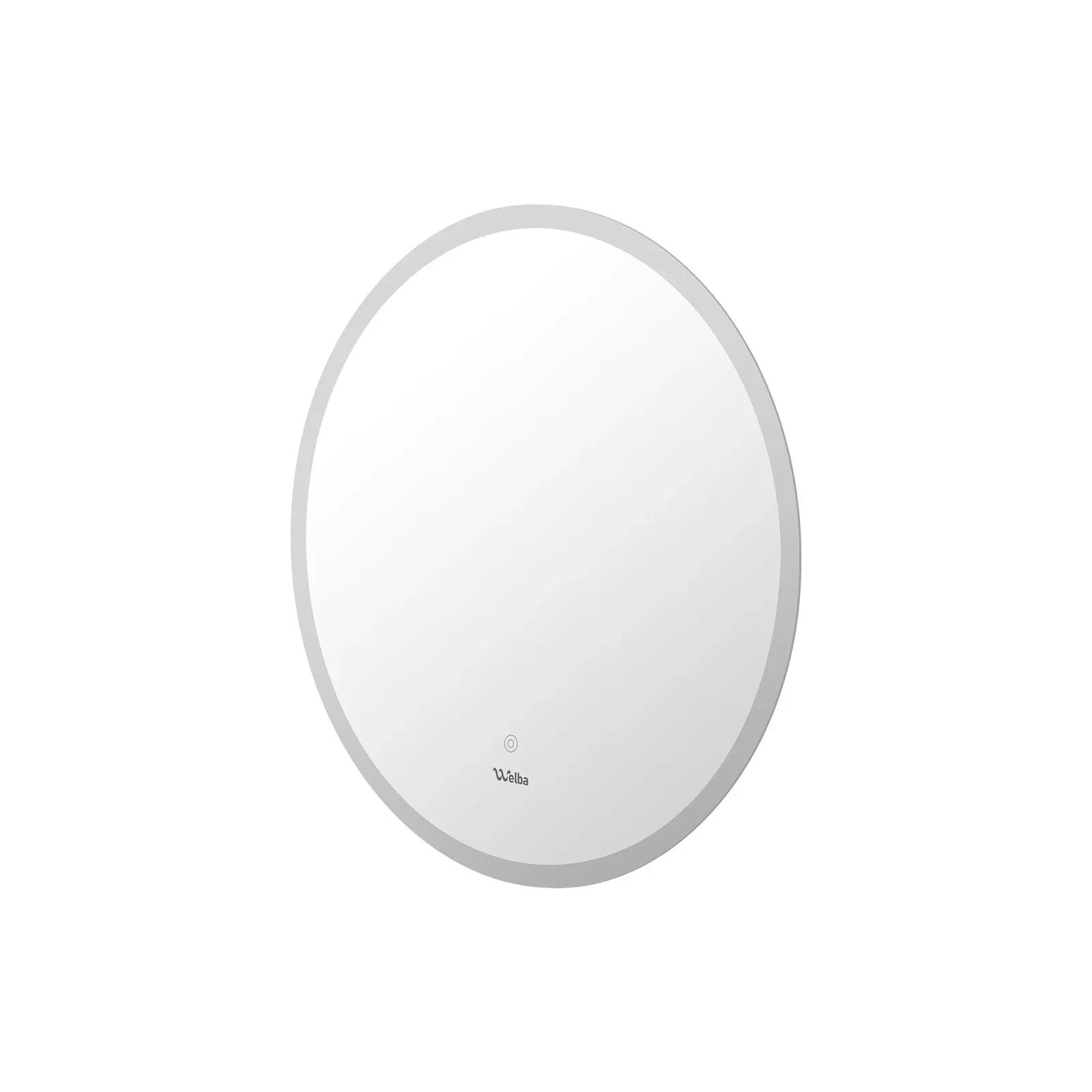 Welba 2PCS 700mm LED Round Bathroom Mirror Anti-fog Wall Makeup Mirrors