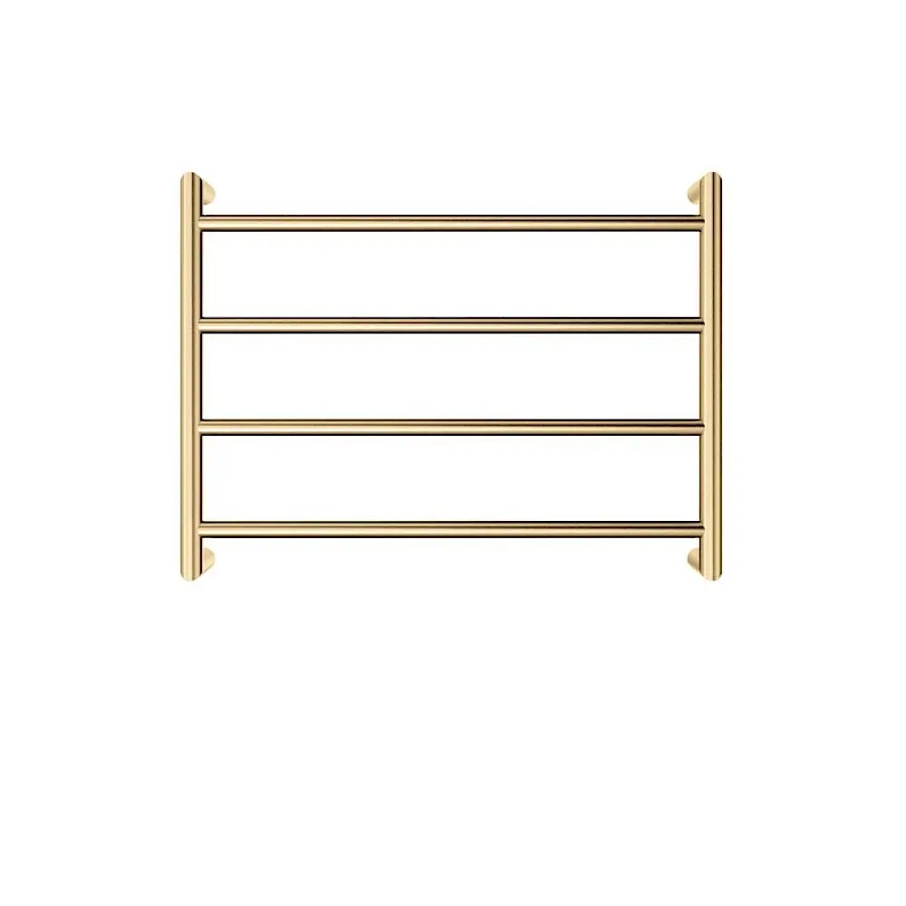 Fienza Kaya Heated Towel Ladder 600x450mm 4 Bars Urban Brass 8286045UB