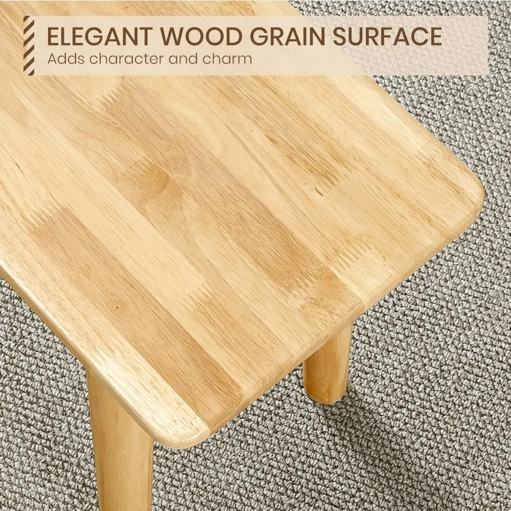 Furb 120cm Dinging Bench Seat Kitchen Bench Stool Chair Oak