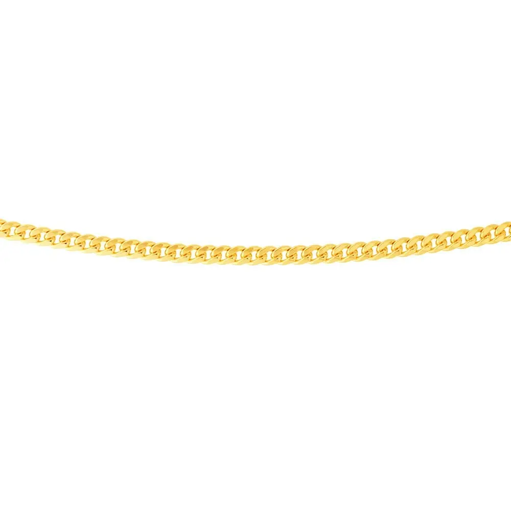 9ct Yellow Gold Filled 50cm Curb Chain