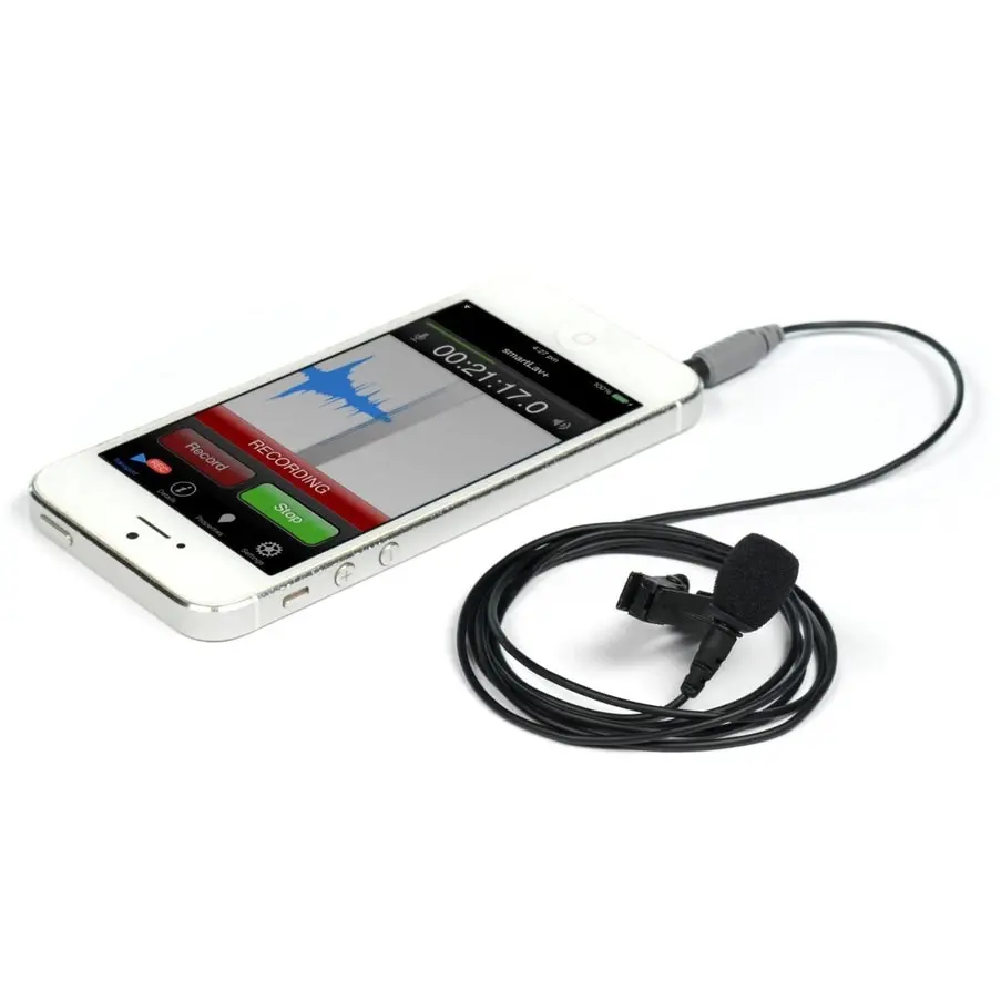 RODE SmartLav+ Lavalier Condenser Microphone for Smartphones with TRRS Connections