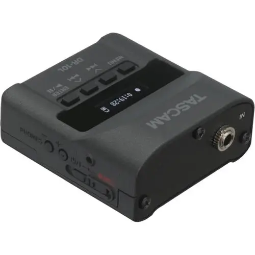 Tascam DR-10L Micro Portable Audio Recorder with Lavalier Microphone