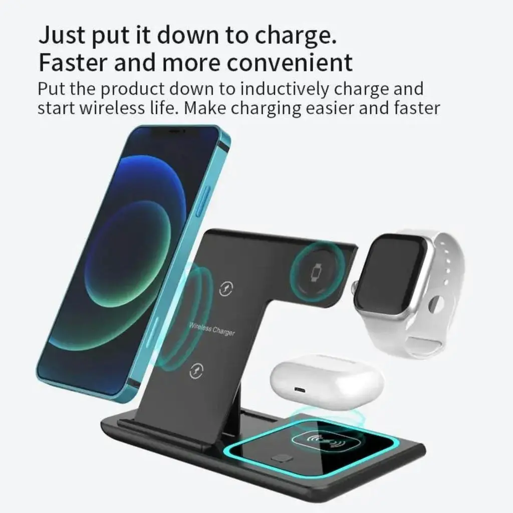 VOCTUS 3 in 1 Wireless Charger