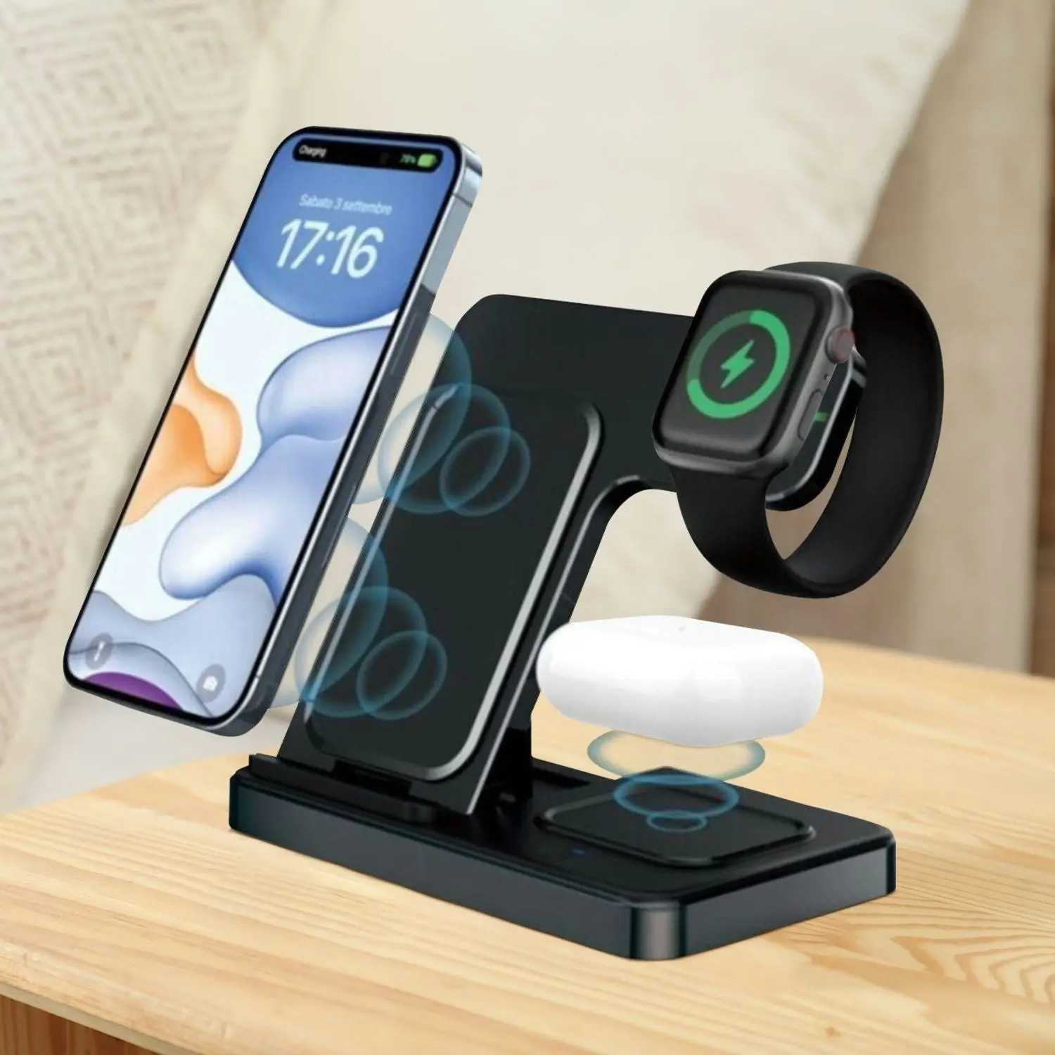 VOCTUS 3 in 1 Wireless Charger