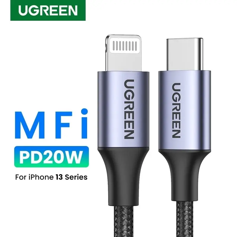 UGREEN 60759 USB-C to iPhone 8-pin Fast-Charging Cable 1M