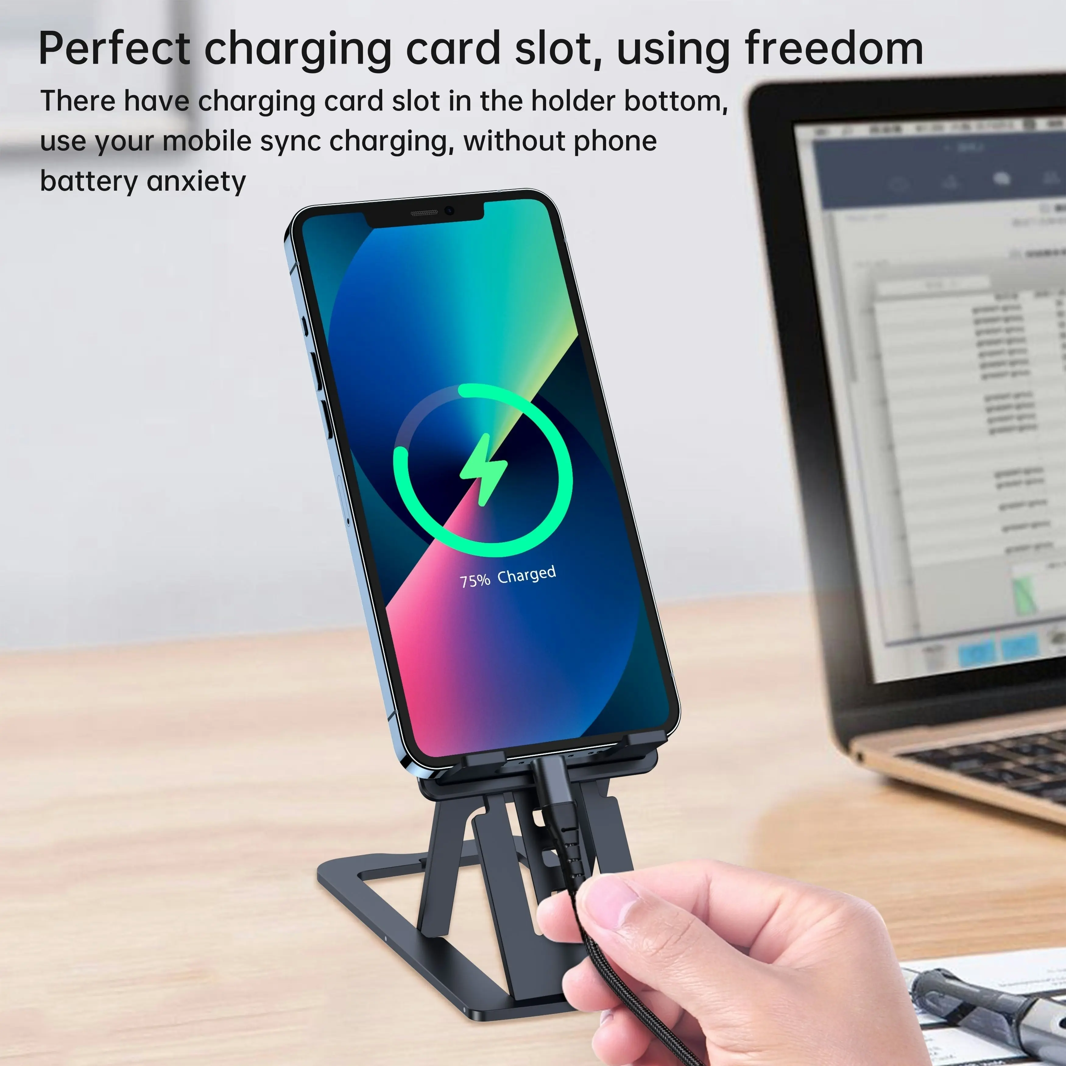 CHOETECH H064-GY Foldable Phone Holder