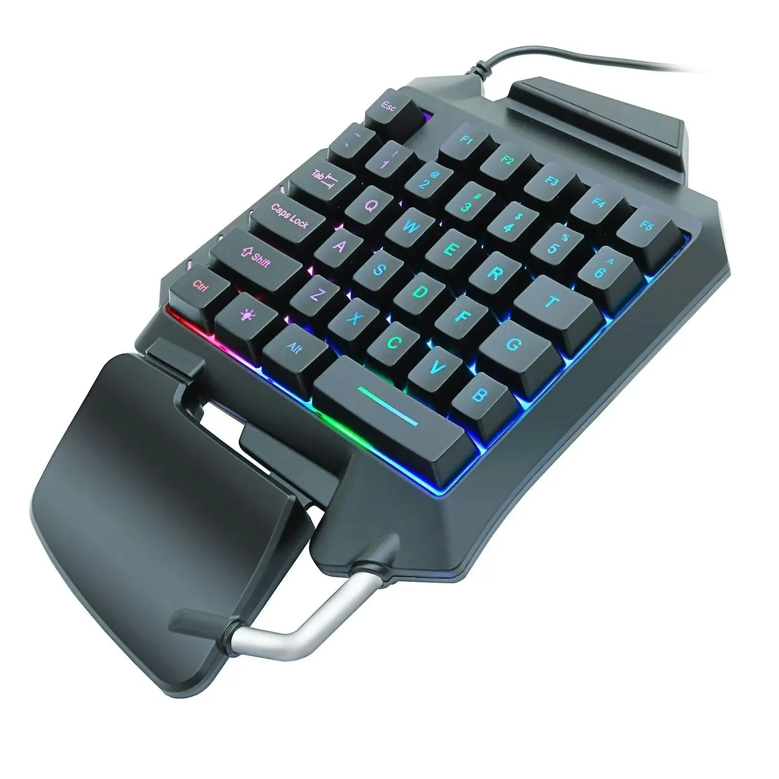 G92 One-handed Gaming Membrane keyboard Ergonomic Keypad