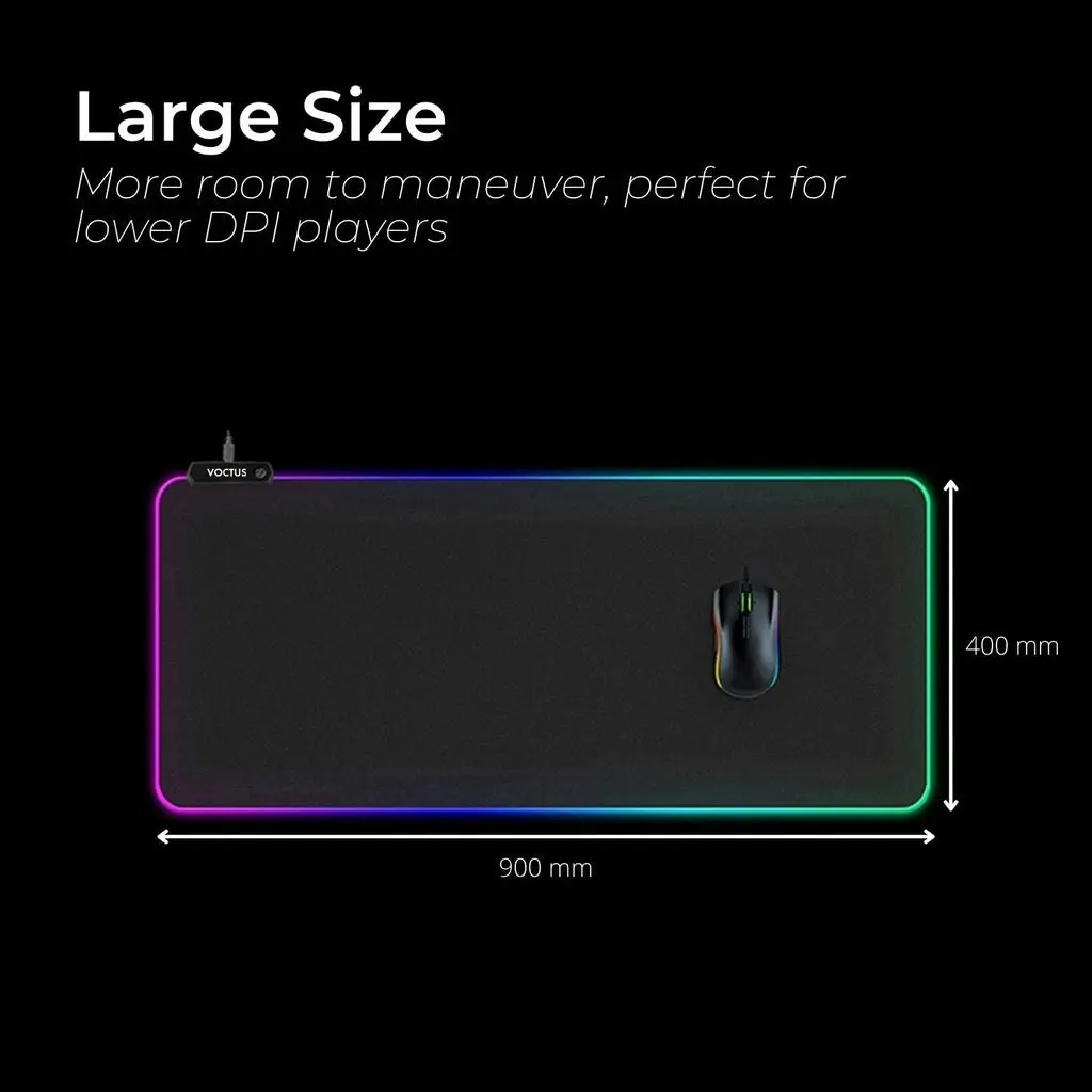 Voctus RGB Mouse Pad 900x400x4mm