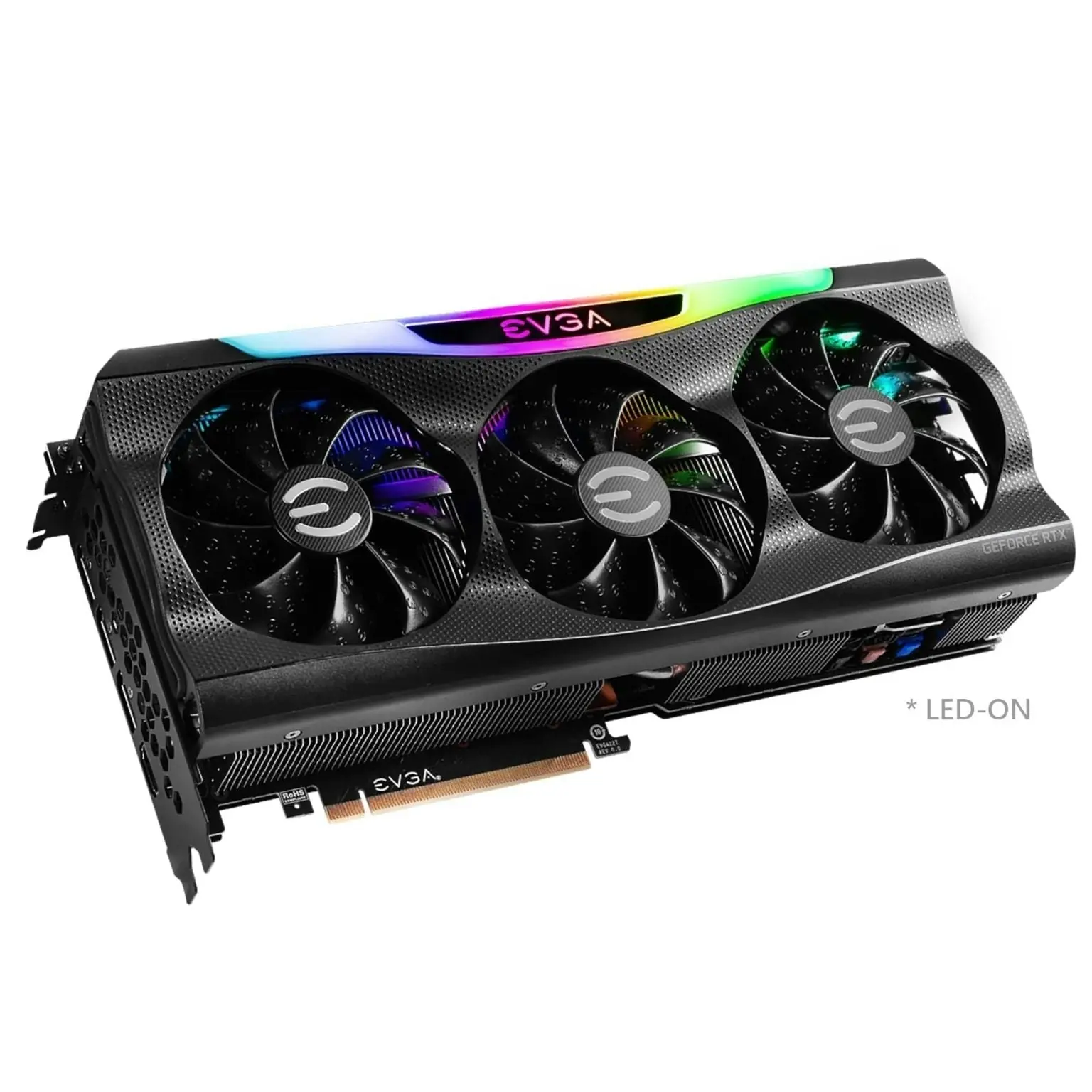 EVGA GeForce RTX 3080 FTW3 ULTRA GAMING, 10G-P5-3897-KL, 10GB GDDR6X, iCX3 Technology, ARGB LED, Metal Backplate, LHR Graphics Card