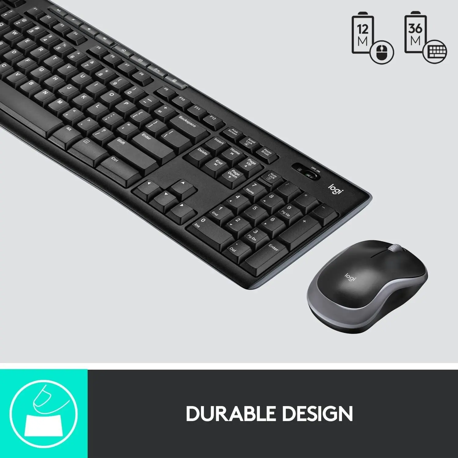 Logitech MK270 Wireless Keyboard and Mouse Combo