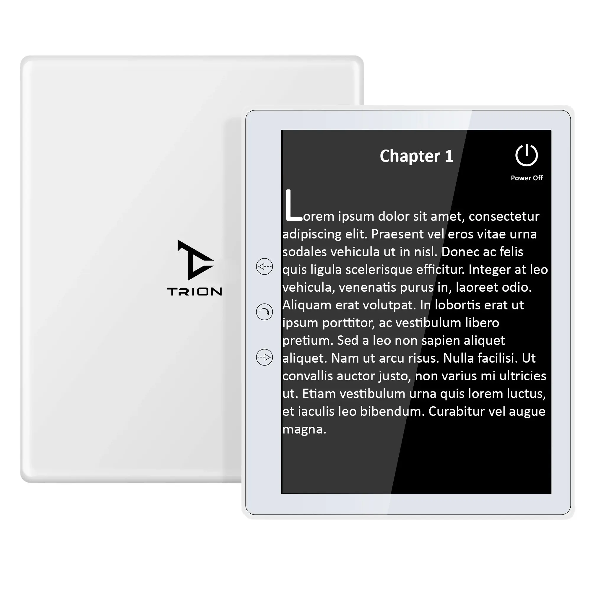 Trion Nex Ebook-Reader - 6" E-Ink Touchscreen, Quad-Core, 32GB Storage, Android 8.1 - White