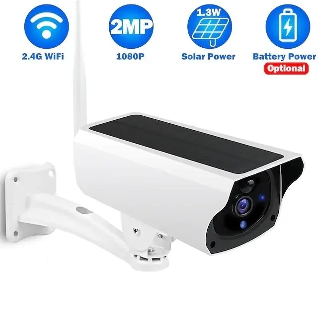 BDI Y4P Security WiFi Camera with Solar & Battery