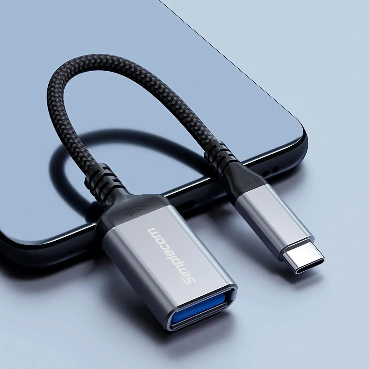 Simplecom CA131 USB-C Male to USB-A Female USB 3.0 OTG Adapter Cable