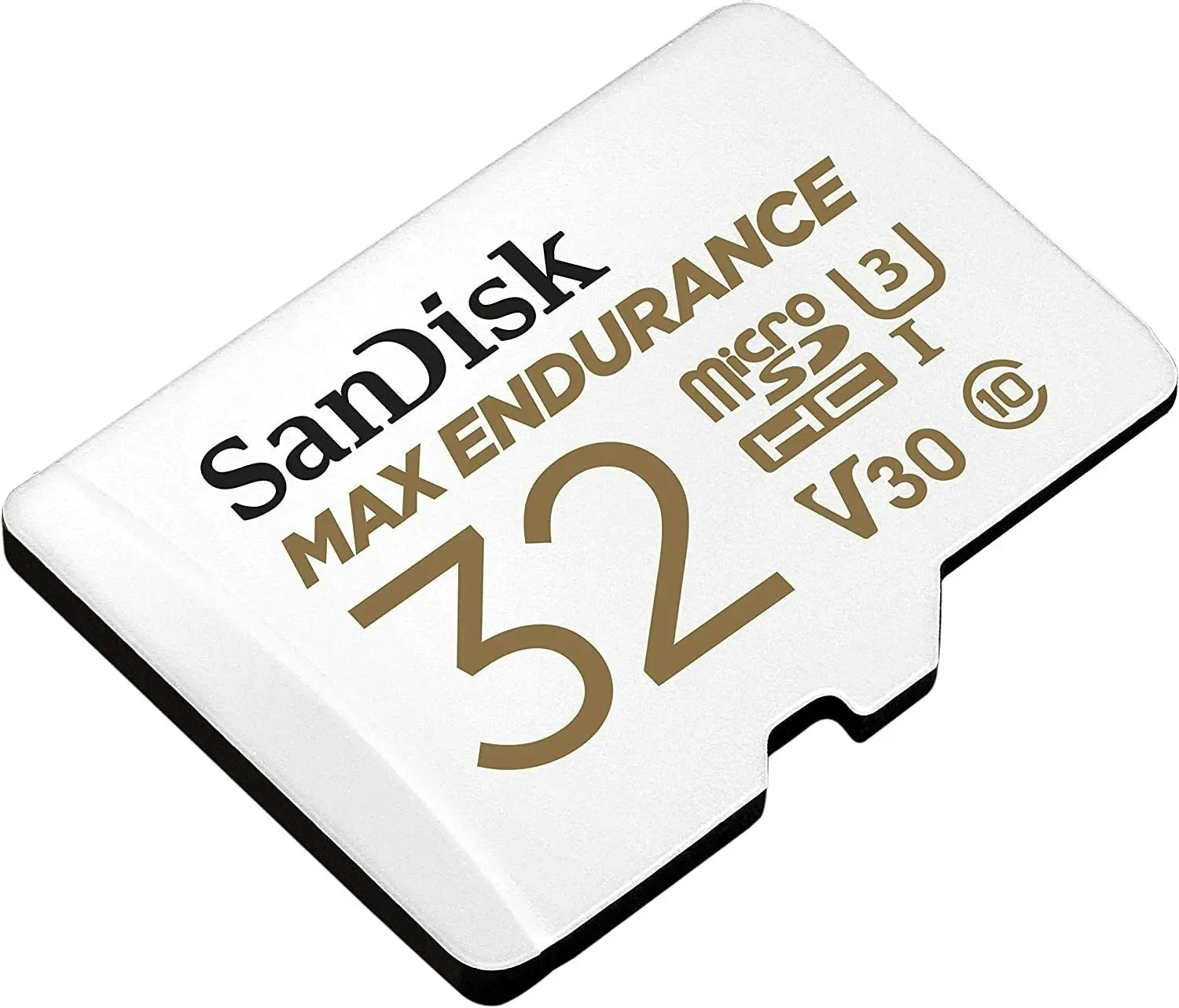 Sandisk Max Endurance Microsdhc Card SQQVR 32G (15 000 HRS) UHS-I C10 U3 V30 100MB/S R 40MB/S W SD Adaptor SDSQQVR-032G-GN6IA