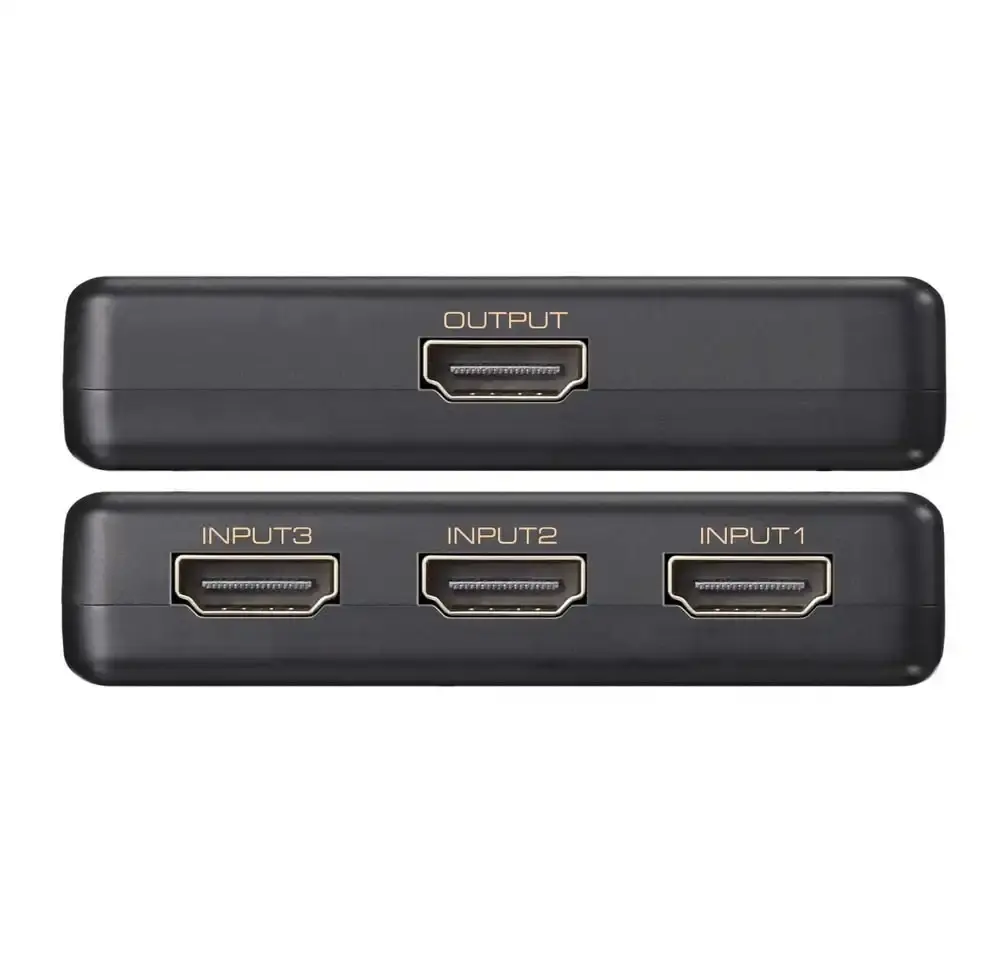 Simplecom CM303 Ultra HD 3 Way HDMI Switch 3 IN 1 OUT Splitter 4K@60Hz