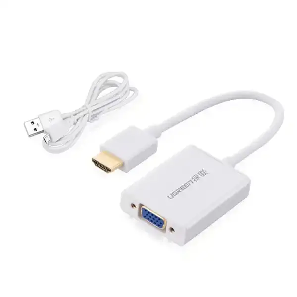 UGREEN HDMI to VGA & 3.5MM Audio / Mirco USB converter (40212)