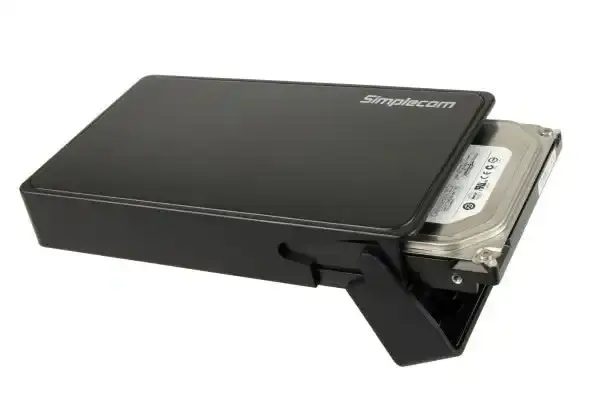 Simplecom SE325 Tool Free 3.5" SATA HDD to USB 3.0 Hard Drive Enclosure Black