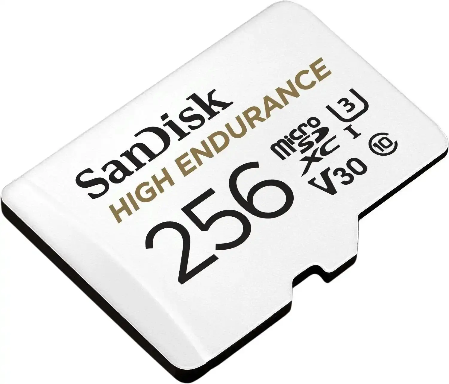 Sandisk High Endurance Microsdhc Card Sqqnr 256g Uhs I C10 U3 V30 100mb/S R 40mb/S W Sd Adaptor Sdsqqnr 256g Gn6ia