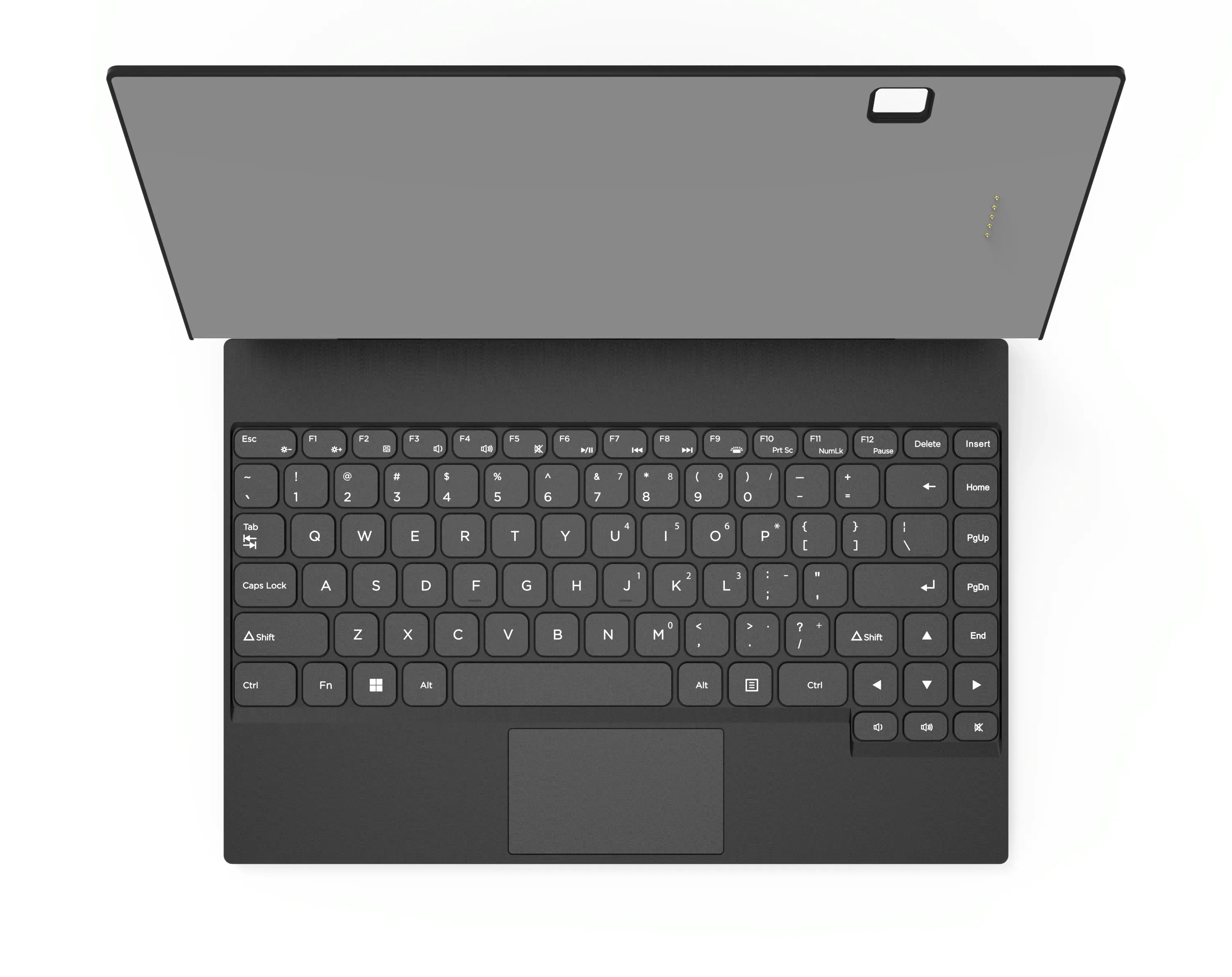 Trion Canvas Pro 14" 2-in-1 Touch Screen Laptop 12th Gen Intel Celeron-N95 16GB 512GB SSD Windows 11 - Grey