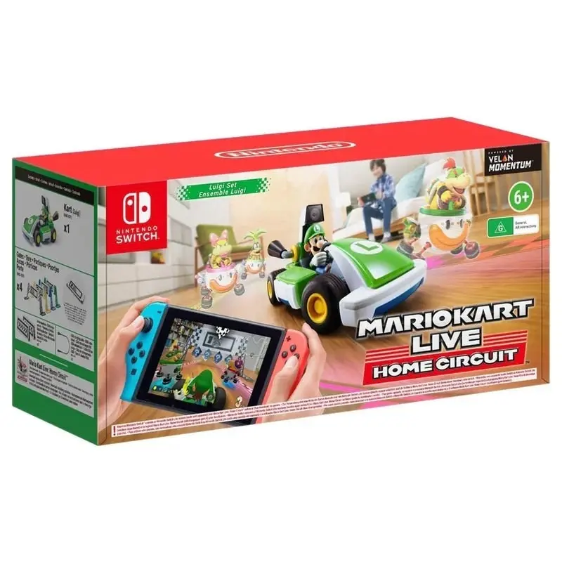 Nintendo Switch Mario Kart Live Home Circuit: Luigi Game Set