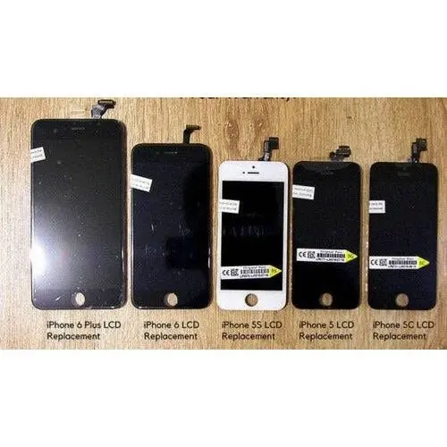 LCD Touch Screen Replacement with Home Button + Camera iPhone 5s 6s Plus