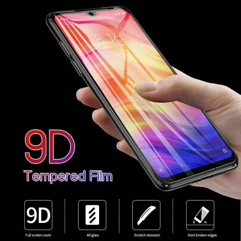 Tempered Glass LCD Screen Protector Guard For Xiaomi Mi 9 9T Redmi Note 6 7 5 A3