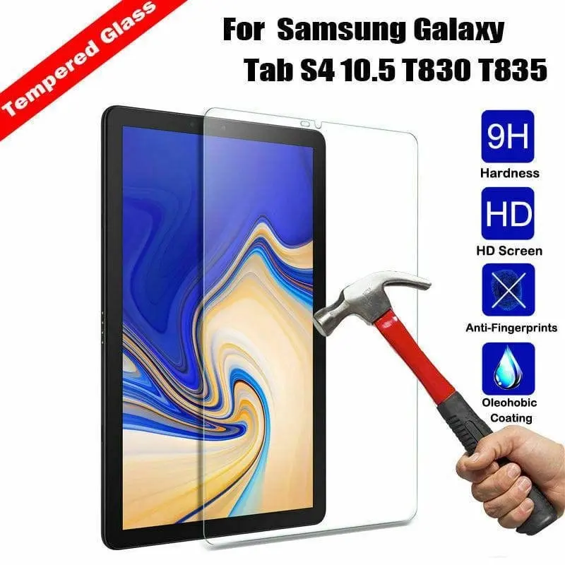 2x Tempered Glass Screen Protector for Samsung Galaxy Tab A 8.0 10.1 10.5 S4 S5e S7