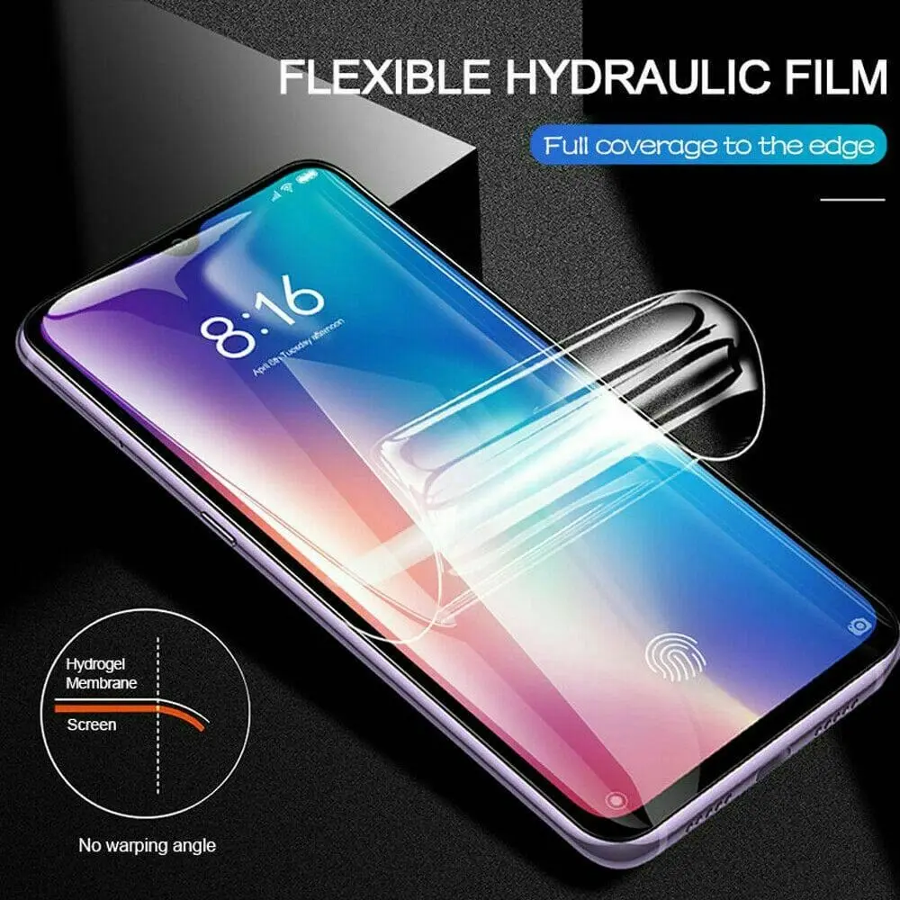 3x Screen Protector Hydrogel Film For VIVO S1 VIVO Y17 Y15 Y12 Soft film