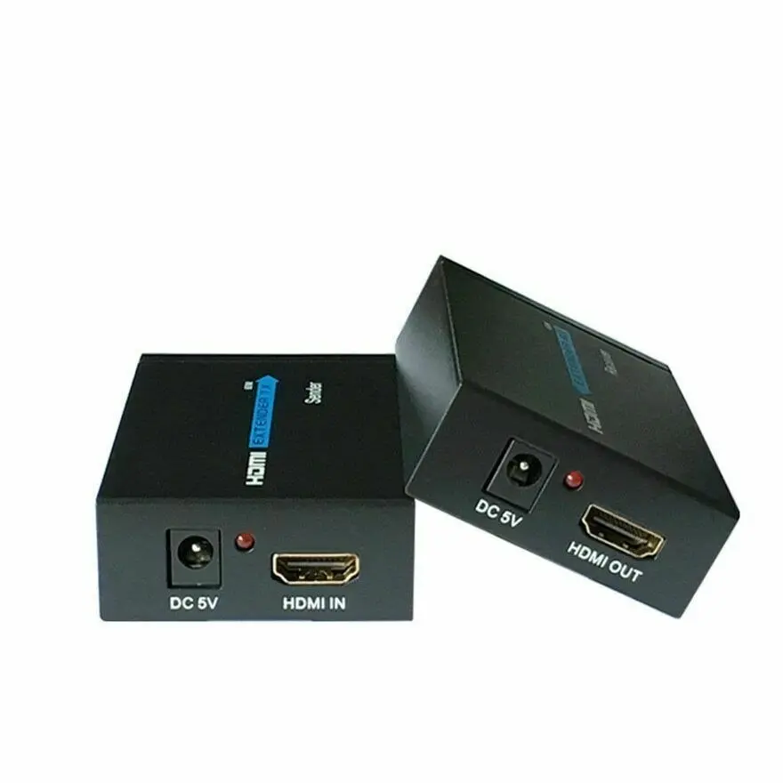 60M 1080P HDMI Network Extender Over Single Amplifier Cable CAT5E/6 Ethernet