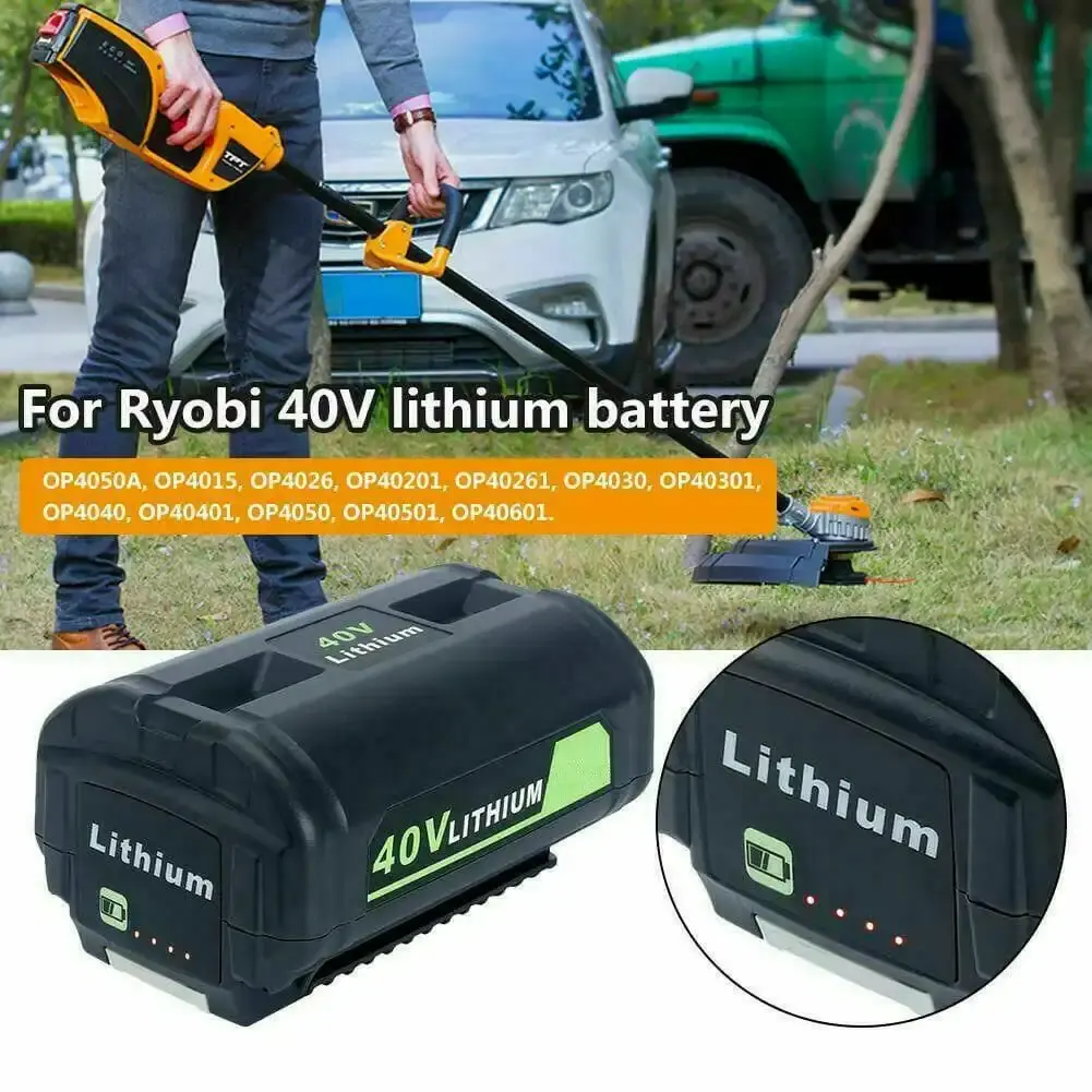 RYOBI 36V 4.0Ah 4.0 Ah 4Ah Hi-Tech Lithium Ion Compatible Battery Cordless BPL3640D2