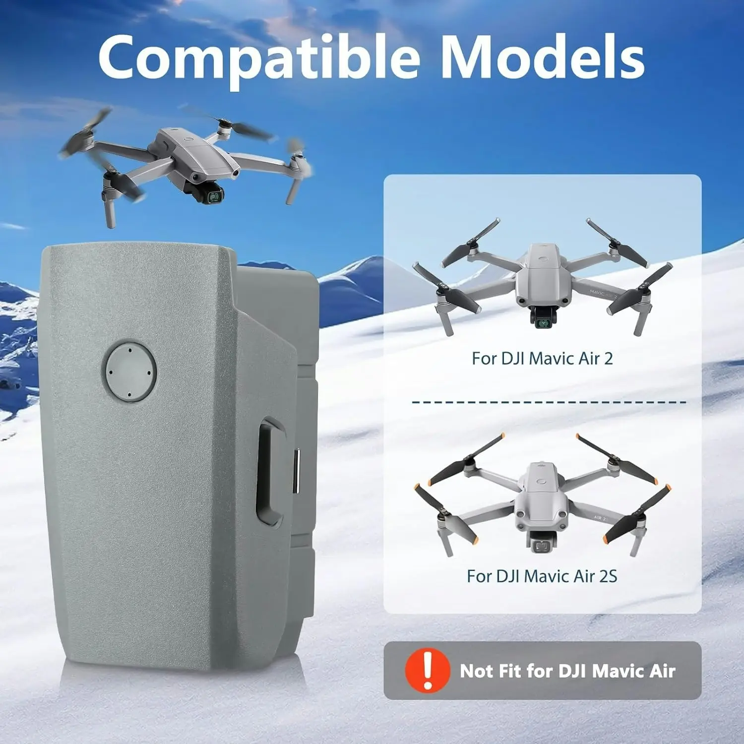 DJI Mavic Air 2 Compatible Intelligent Flight Battery