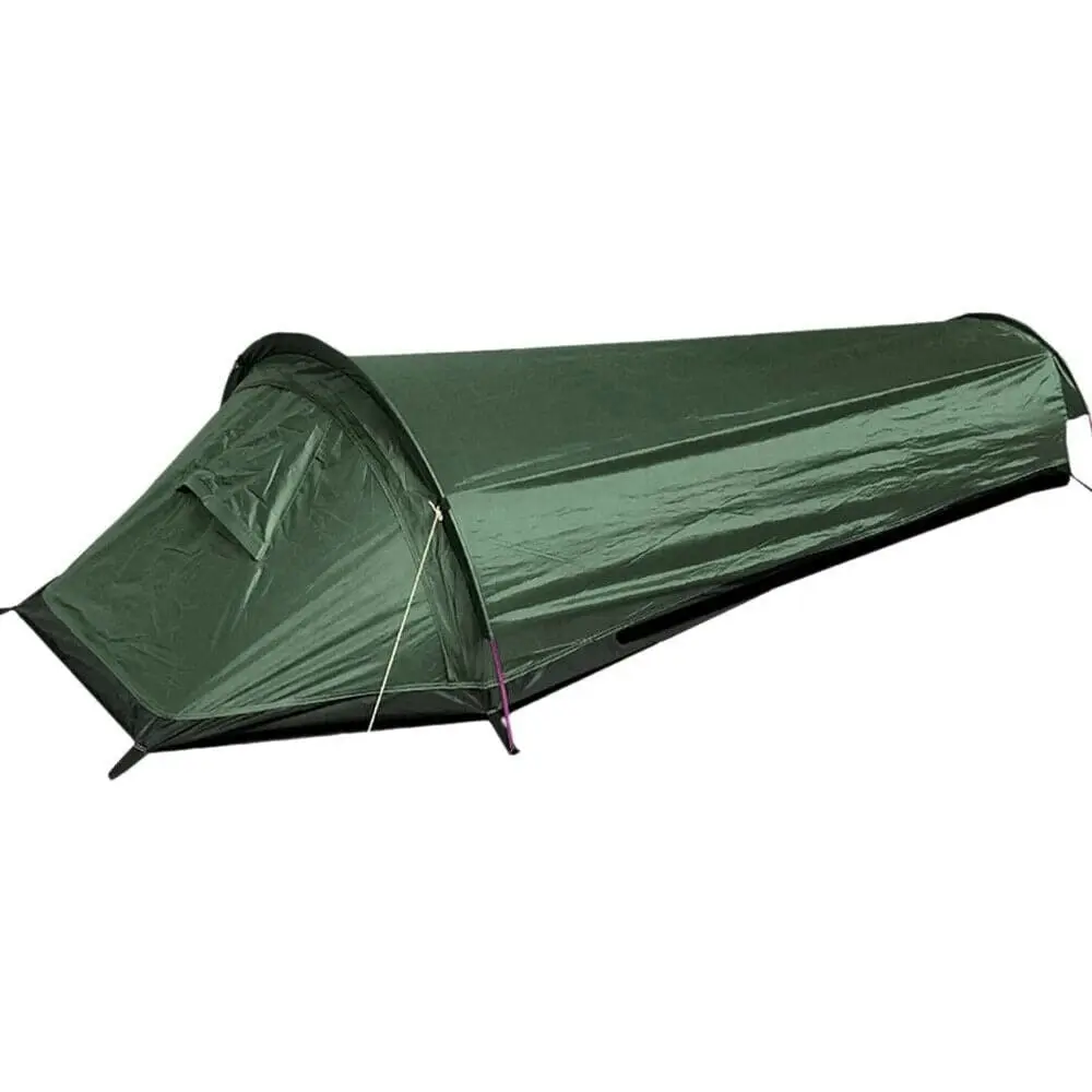 Ultralight Bivy Camping Tent Waterproof Sleeping Bag Travel Backpack Single Tent