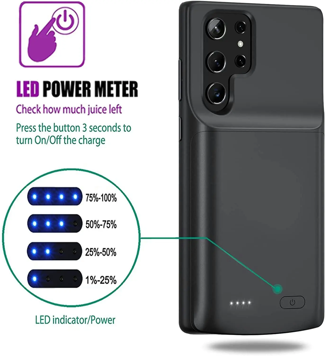 Samsung Galaxy S23 Ultra Battery Case