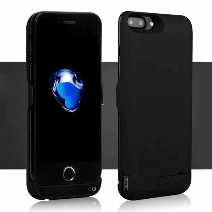 Protective Case with Built In Power Bank For iPhone 6 - Black