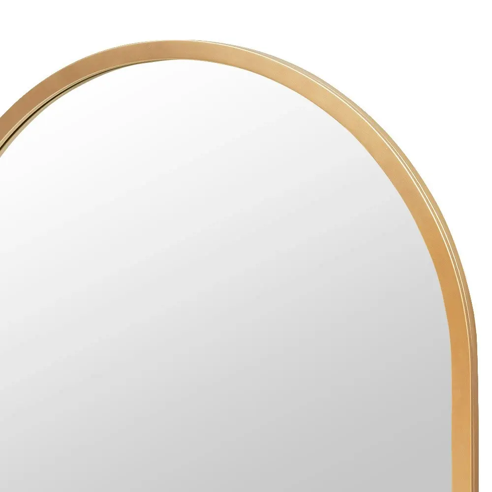 Propulse Gold Full Length Mirror Floor Standing or Wall Mount Makeup Home Decor