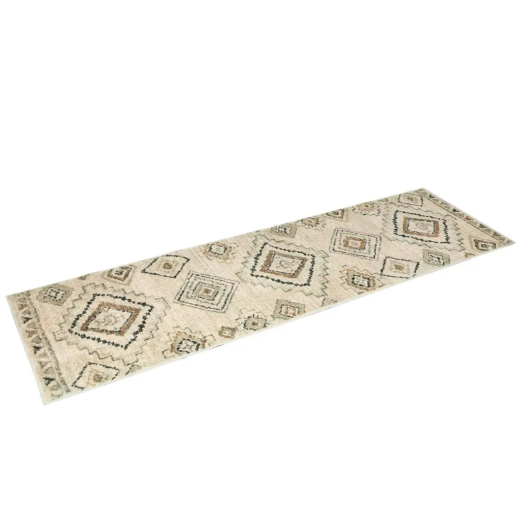 Marlow Floor Rug Hallway Runner Washable Soft Plush Carpet Non Slip 180X60cm